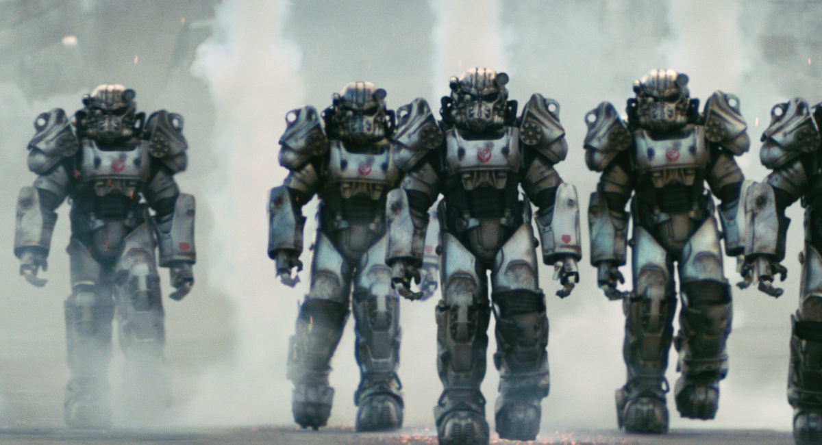 Power Armor Suits in 'Fallout.'