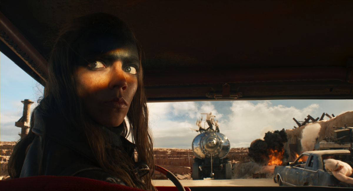 Anya Taylor-Joy in Warner Bros. Pictures’ and Village Roadshow Pictures’ action adventure 'Furiosa: A Mad Max Saga,' a Warner Bros. Pictures release.