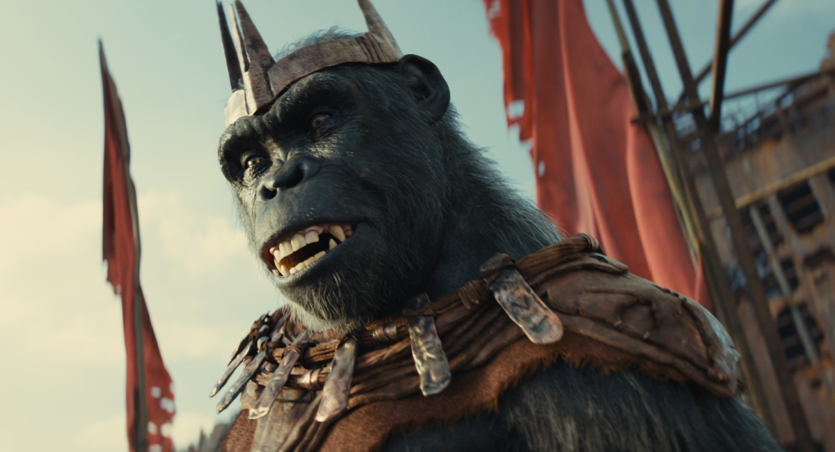 Proximus Caesar (voiced by Kevin Durand) in 20th Century Studios' 'Kingdom Of The Planet Of The Apes.'