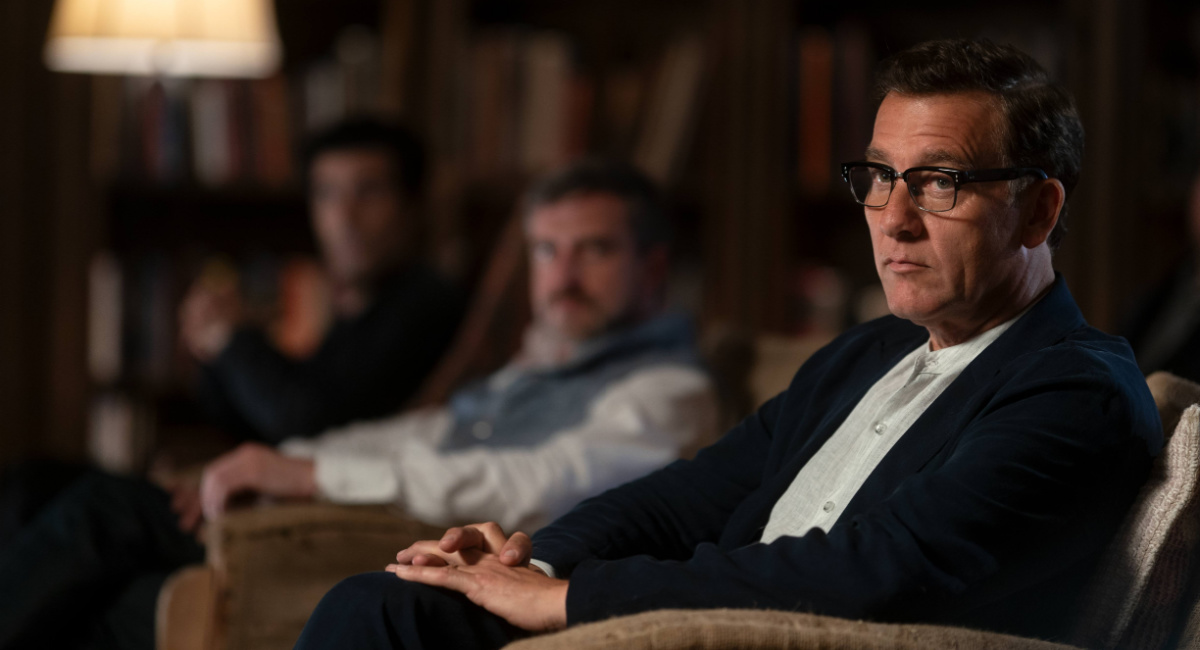 Clive Owen as Andy Ronson in 'A Murder at the End of the World.'