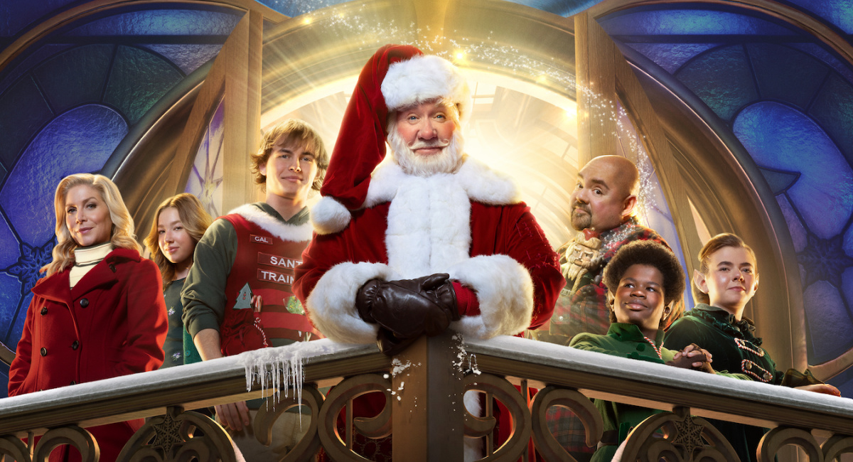 The cast of 'The Santa Clauses' season 2, which begins on Disney+ November 8th.