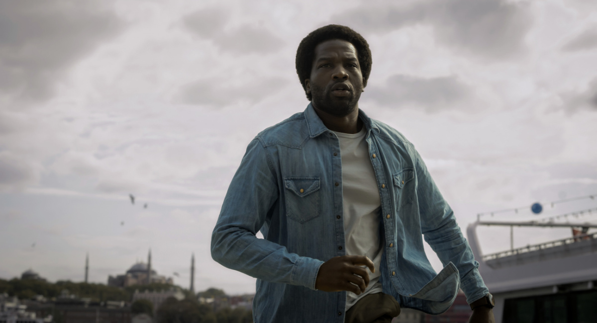Ṣọpẹ́ Dìrísù in 'Slow Horses' season 3 premiering November 29, 2023 on Apple TV+.