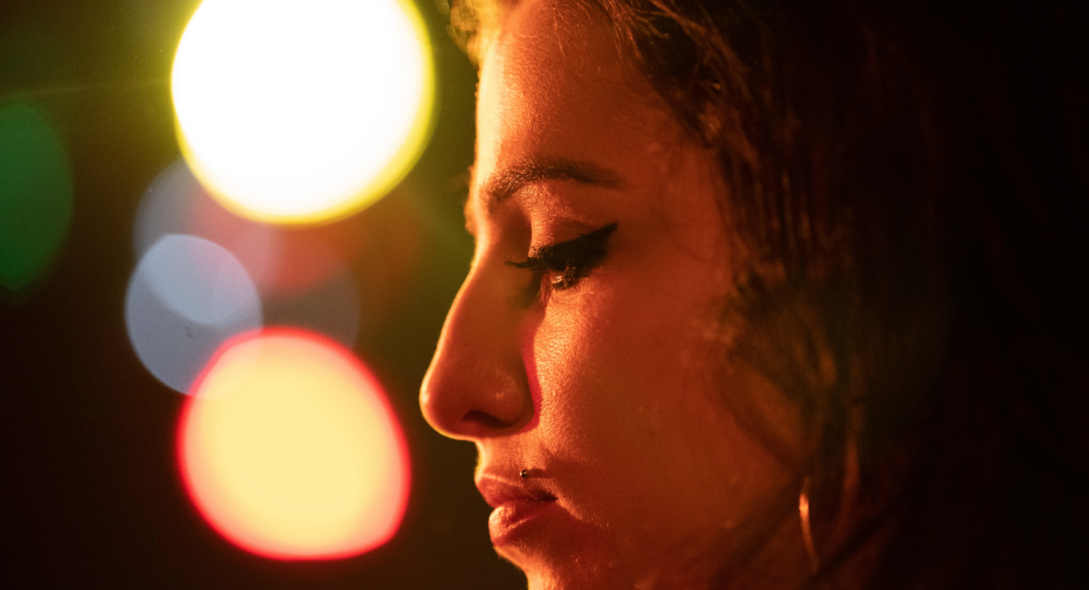 Marisa Abela as Amy Winehouse in 'Back to Black.'