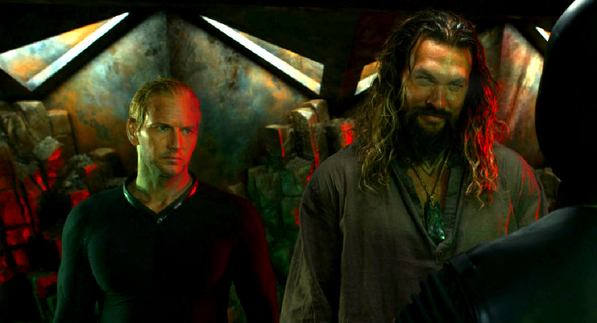 Patrick Wilson and Jason Momoa as Aquaman in Warner Bros. Pictures’ action adventure 'Aquaman and the Lost Kingdom,' a Warner Bros. Pictures release.