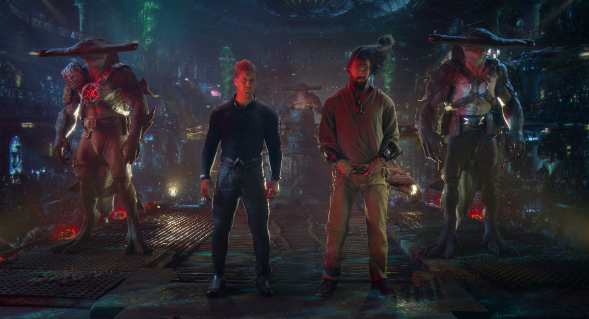 Patrick Wilson and Jason Momoa as Aquaman in Warner Bros. Pictures’ action adventure 'Aquaman and the Lost Kingdom,' a Warner Bros. Pictures release.