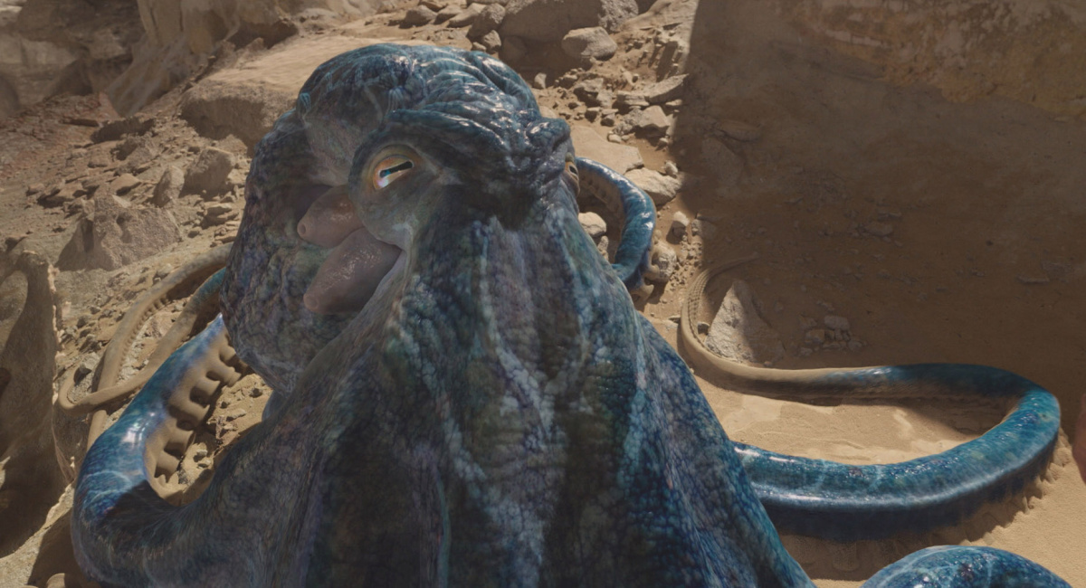 Topo the Octopus in a scene from Warner Bros. Pictures’ action adventure 'Aquaman and the Lost Kingdom,' a Warner Bros.