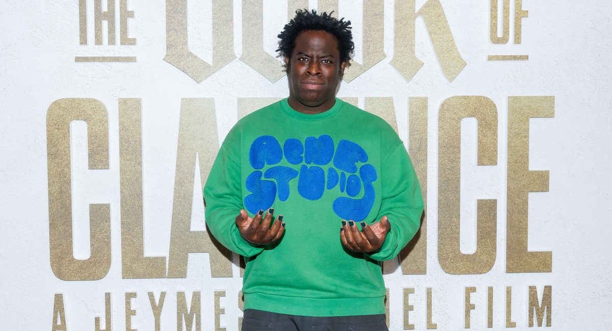 Jeymes Samuel attends a Special Screening of 'The Book of Clarence' at Pacific Design Center on December 11, 2023 in West Hollywood, California.