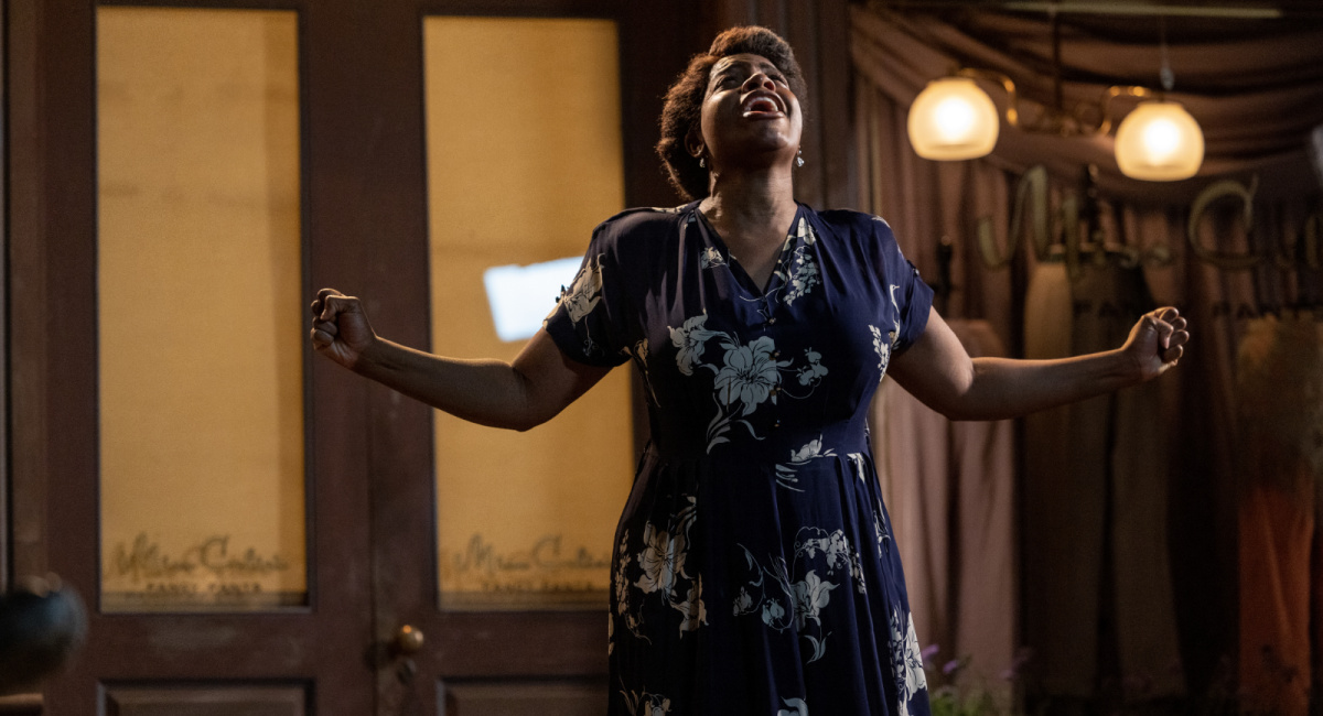 Fantasia Barrino as Celie in Warner Bros. Pictures’ bold new take on a classic,'The Color Purple,' a Warner Bros. Pictures release.