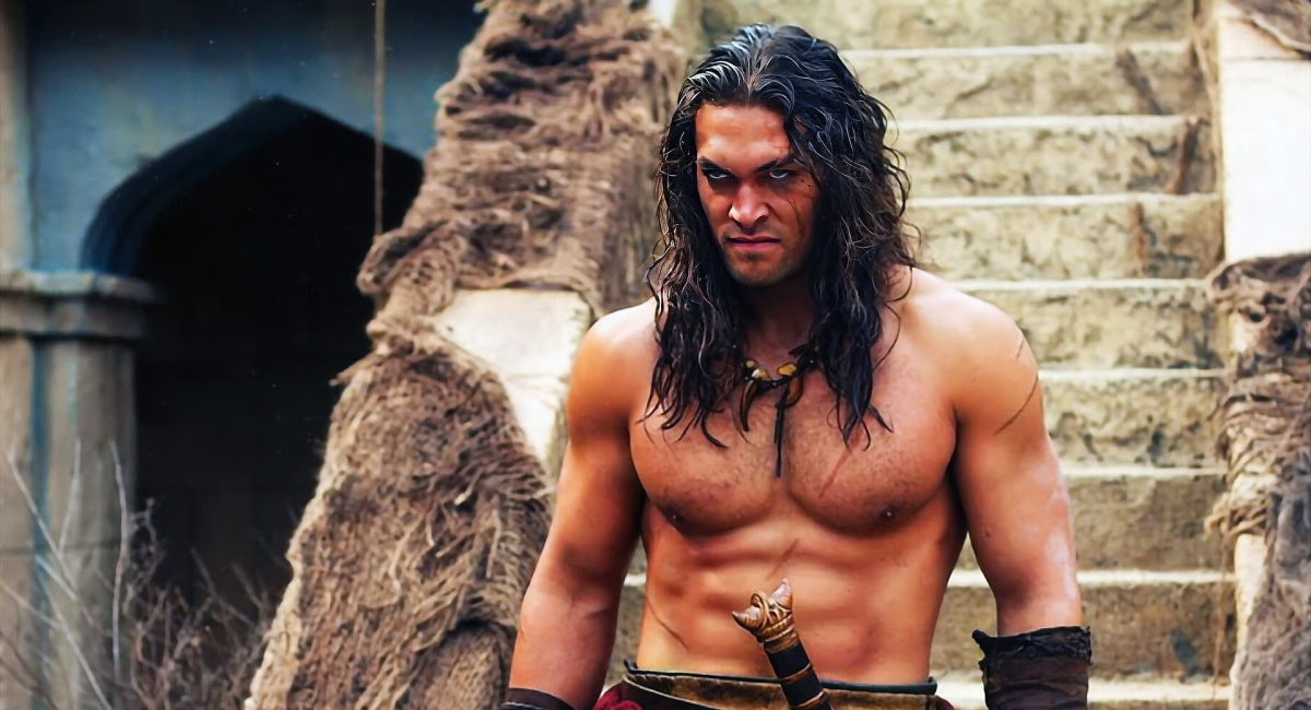 Jason Momoa in 'Conan the Barbarian.'