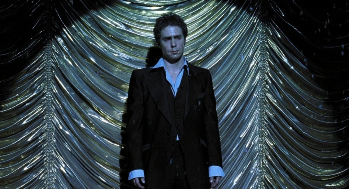 Sam Rockwell as Chuck Barris in 'Confessions of a Dangerous Mind.'
