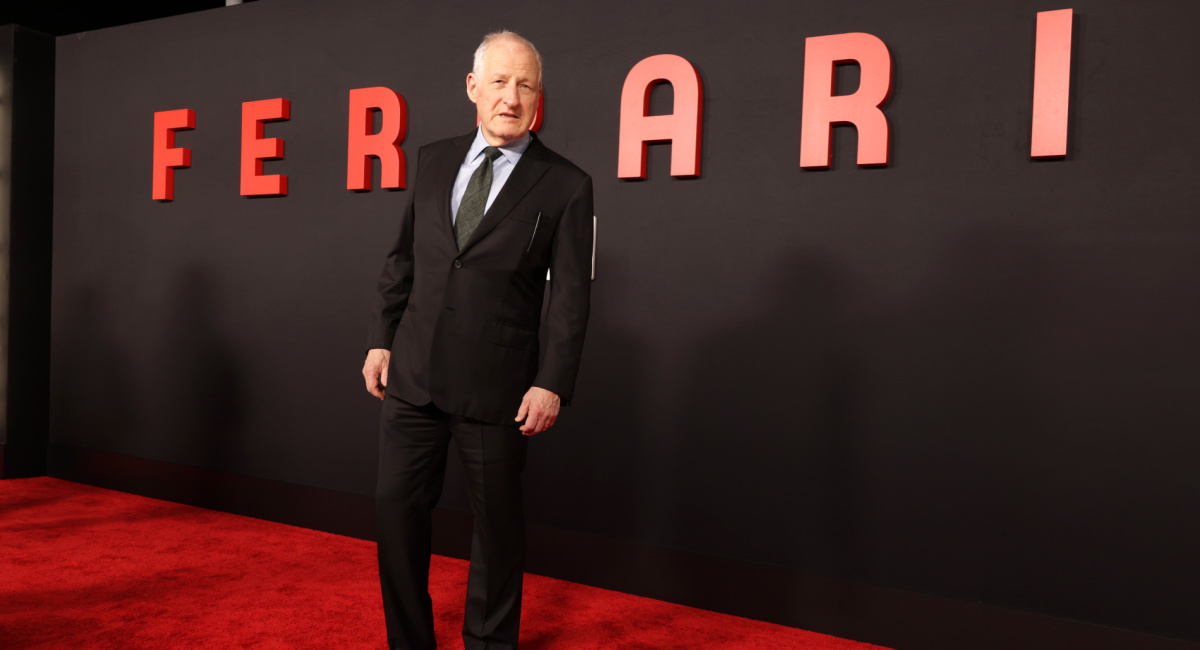 Director Michael Mann at the premiere of 'Ferrari.'