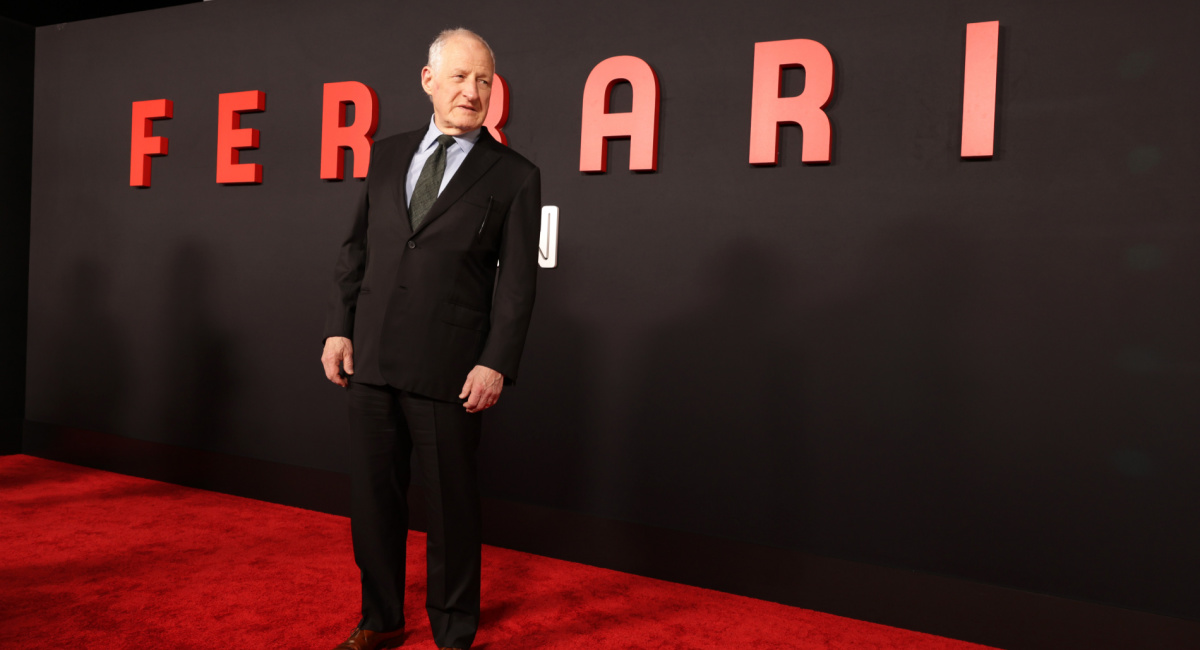 Director Michael Mann at the premiere of 'Ferrari.'