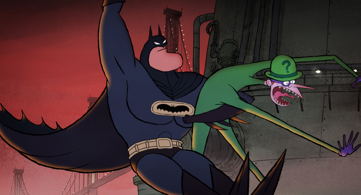 Luke Wilson stars as Bruce Wayne/Batman in 'Merry Little Batman.'
