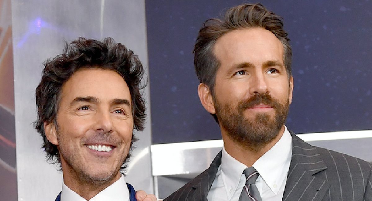 Shawn Levy and Ryan Reynolds attend 'The Adam Project' World Premiere at Alice Tully Hall on February 28, 2022 in New York City.