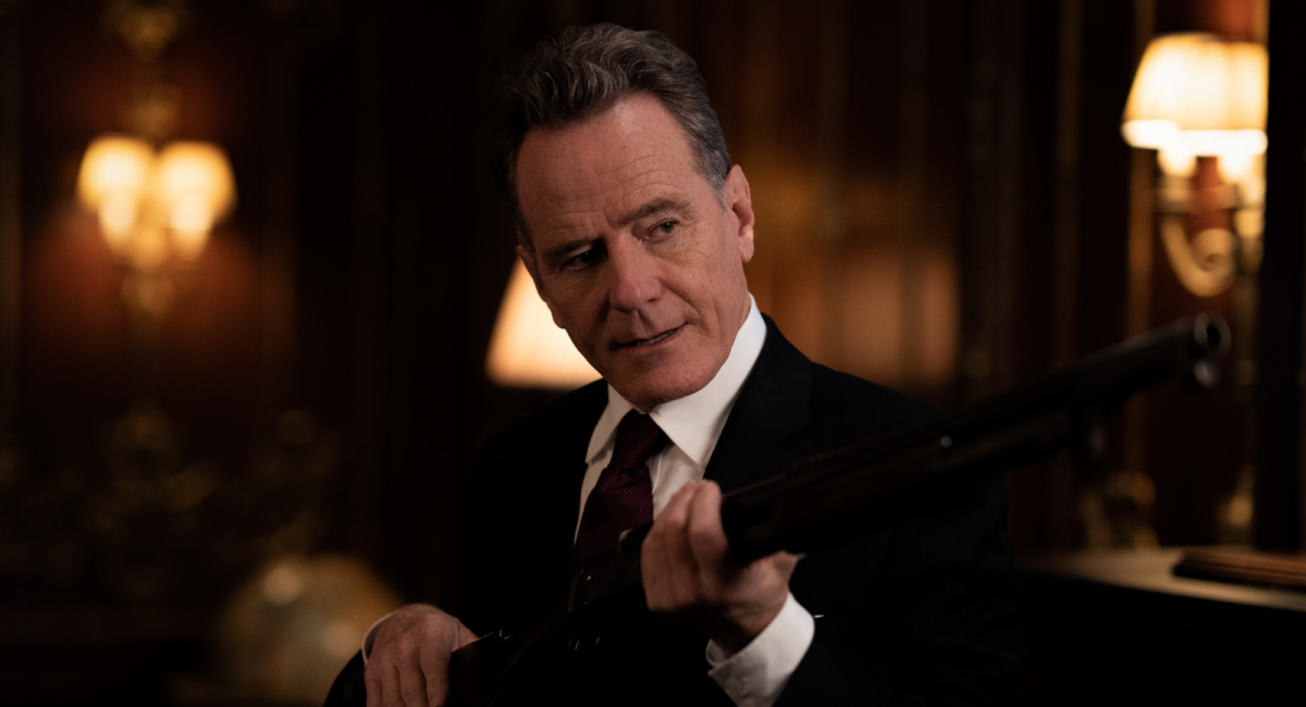 Bryan Cranston as Ritter in 'Argylle,' directed by Matthew Vaughn.