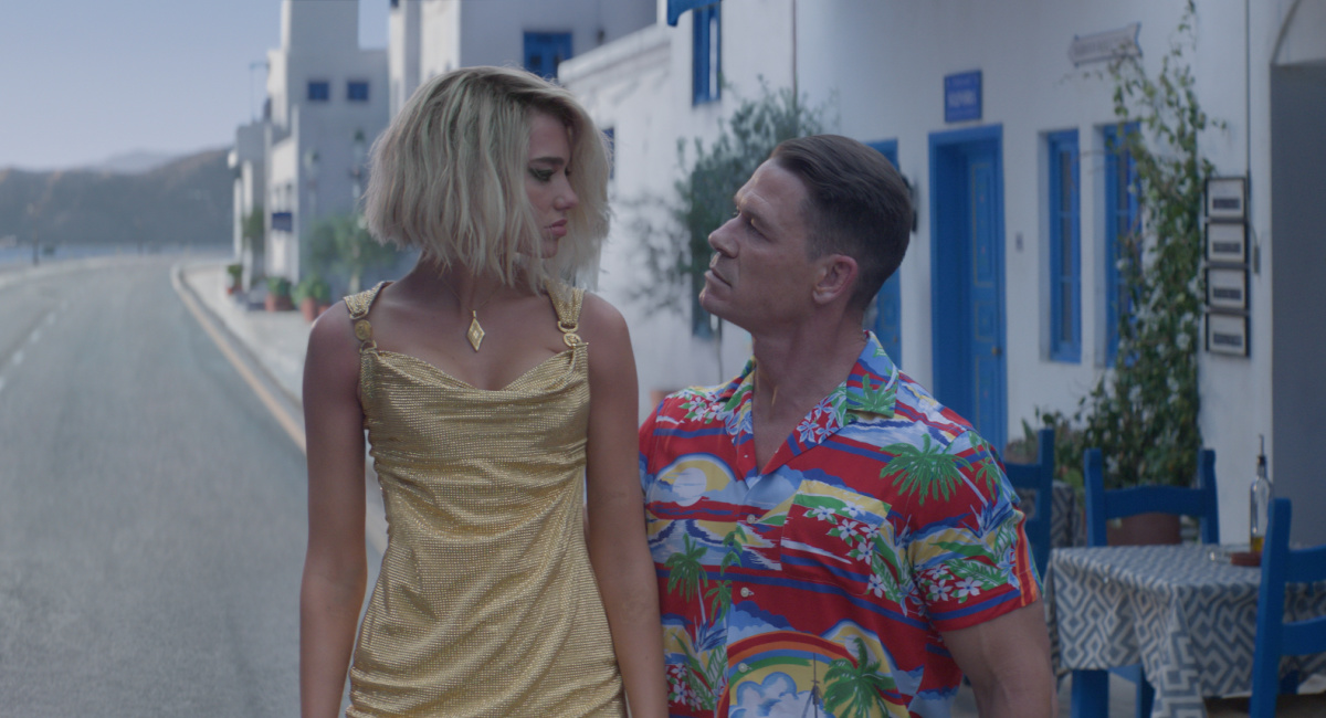 Dua Lipa and John Cena in 'Argylle,' directed by Matthew Vaughn.