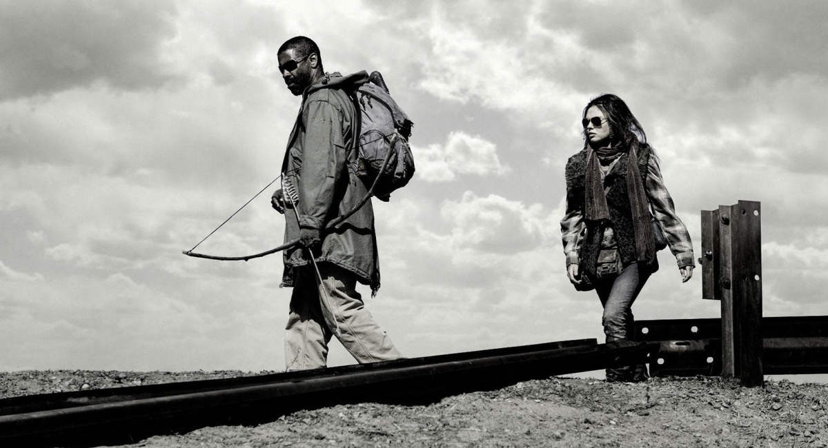 Denzel Washington and Mila Kunis in 'The Book of Eli.'
