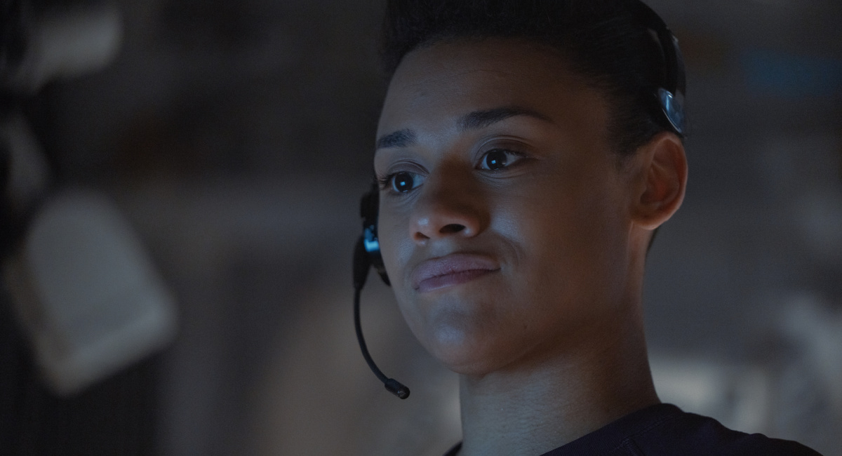 Ariana DeBose in Bleecker Street's 'I.S.S.'