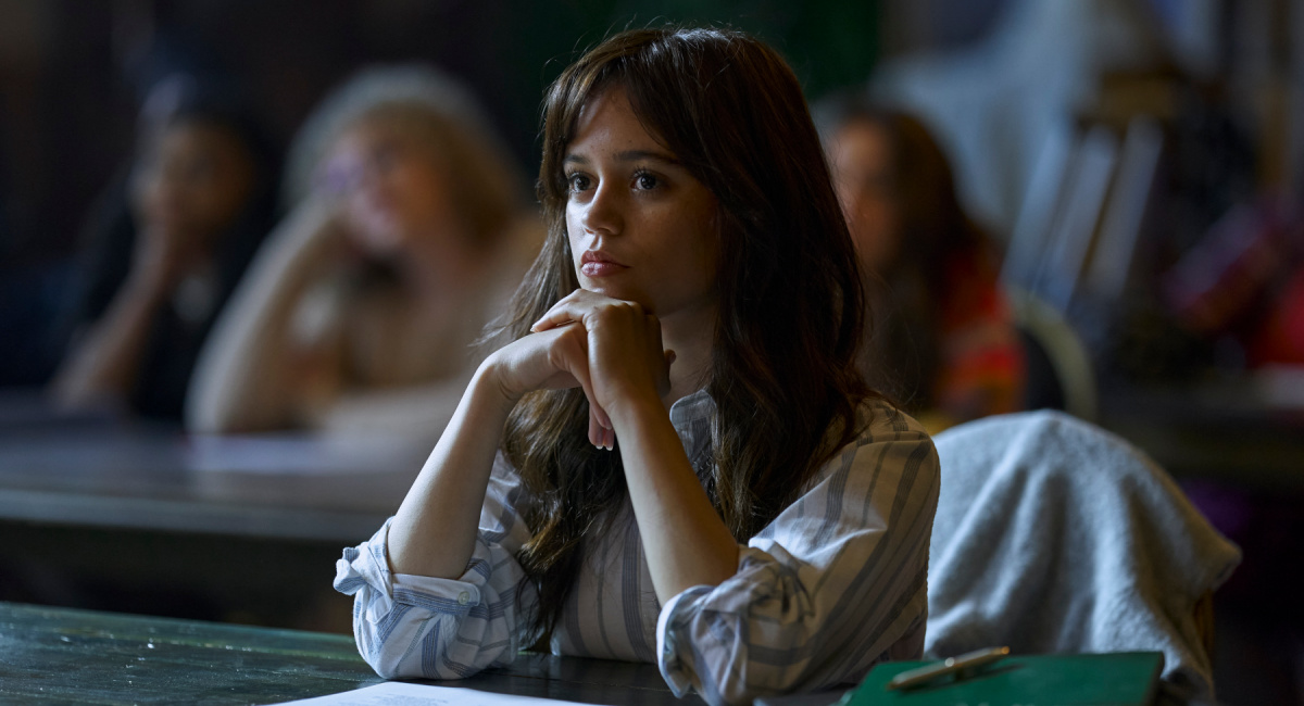Jenna Ortega as Cairo Sweet in the Psychological Thriller film, 'Miller's Girl,' a Lionsgate release.