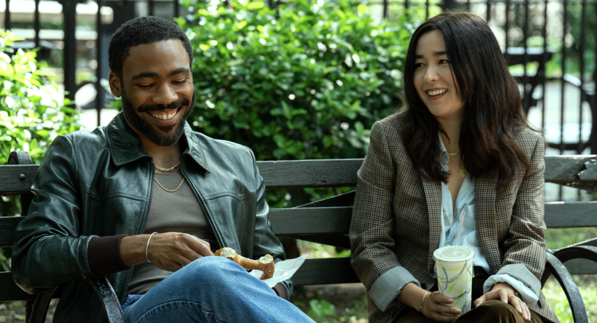 Donald Glover and Maya Erskine in 'Mr. and Mrs. Smith.'