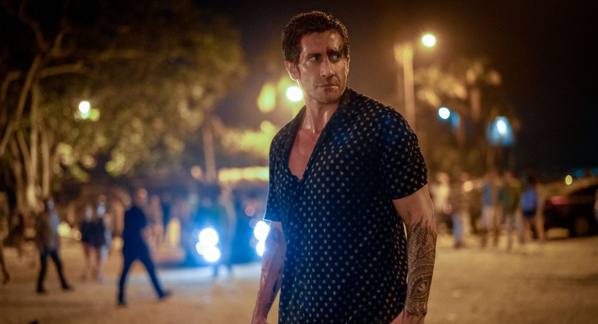 Jake Gyllenhaal stars in 'Roadhouse.'