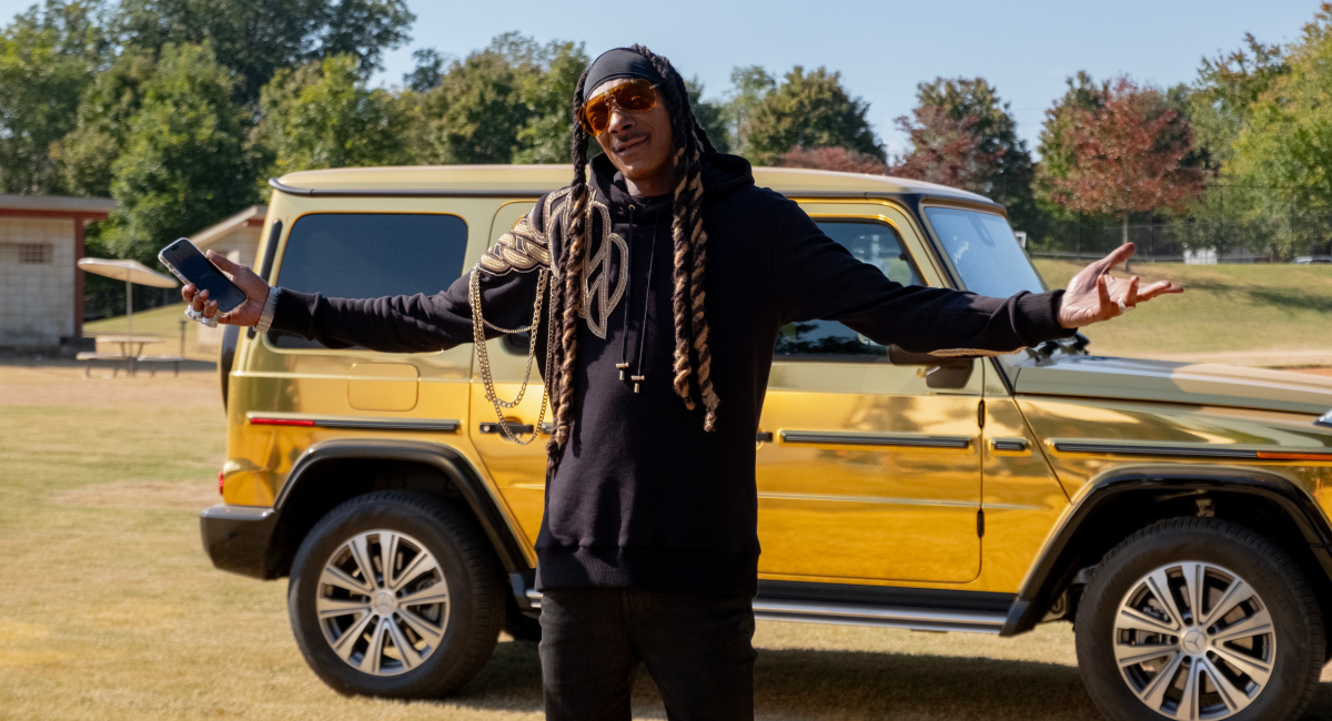 Snoop Dogg as Jaycen "Two Js" Jennings in director Charles Stone III's 'The Underdoggs,' an Amazon MGM Studios film.