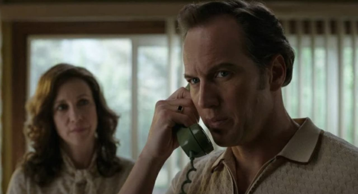 Vera Farmiga and Patrick Wilson in 'The Conjuring: The Devil Made Me Do It.'