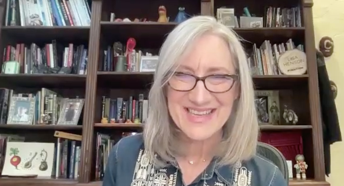 The CEO of the Jim Henson Company, Lisa Henson talks 'The Dark Crystal' digital re-release.