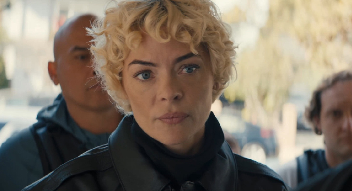 Jaime King as “Detective Ellen Ridgeway” in the action/thriller, 'Lights Out,' a Quiver Distribution release.
