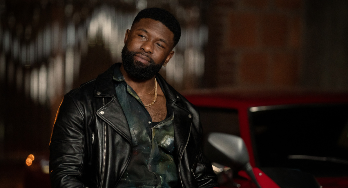 Trevante Rhodes as Zyair in 'Mea Culpa.'