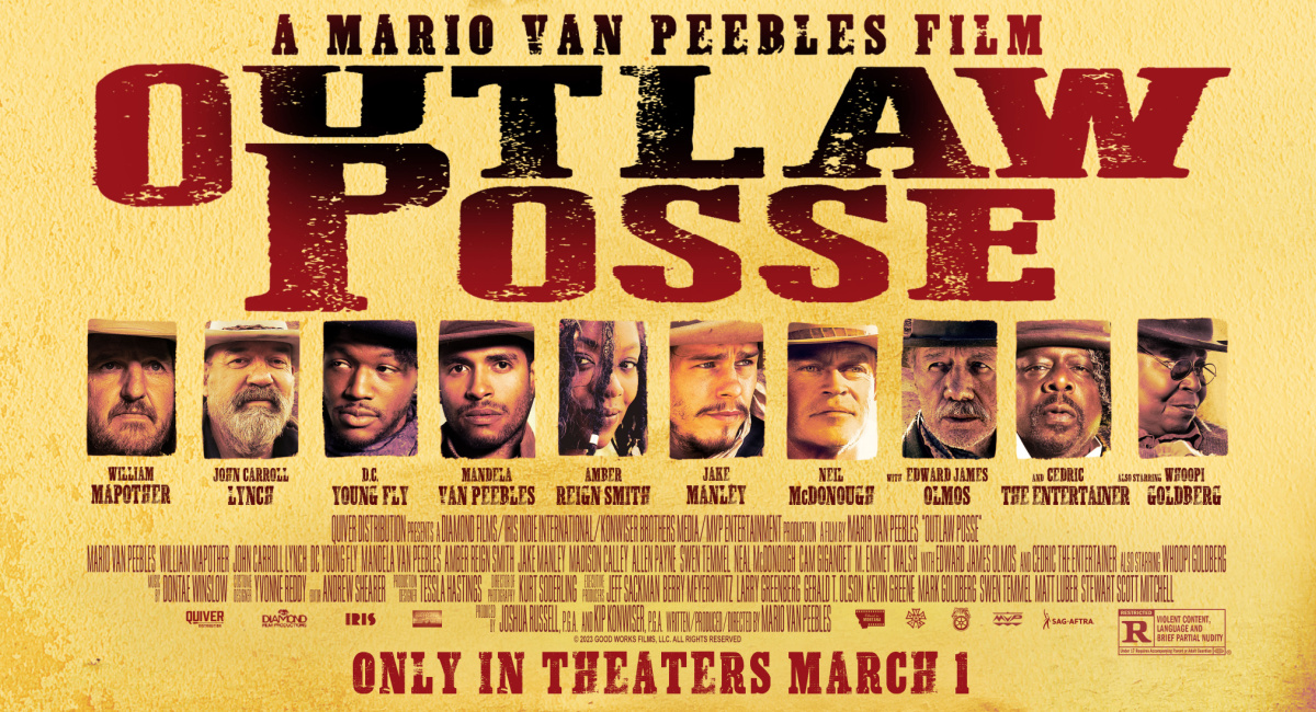 'Outlaw Posse' opens in theaters on March 1st.