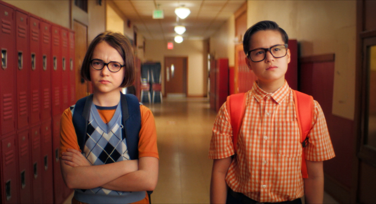 Sophia Reid-Gantzert and Lincoln Lambert in 'Popular Theory.'