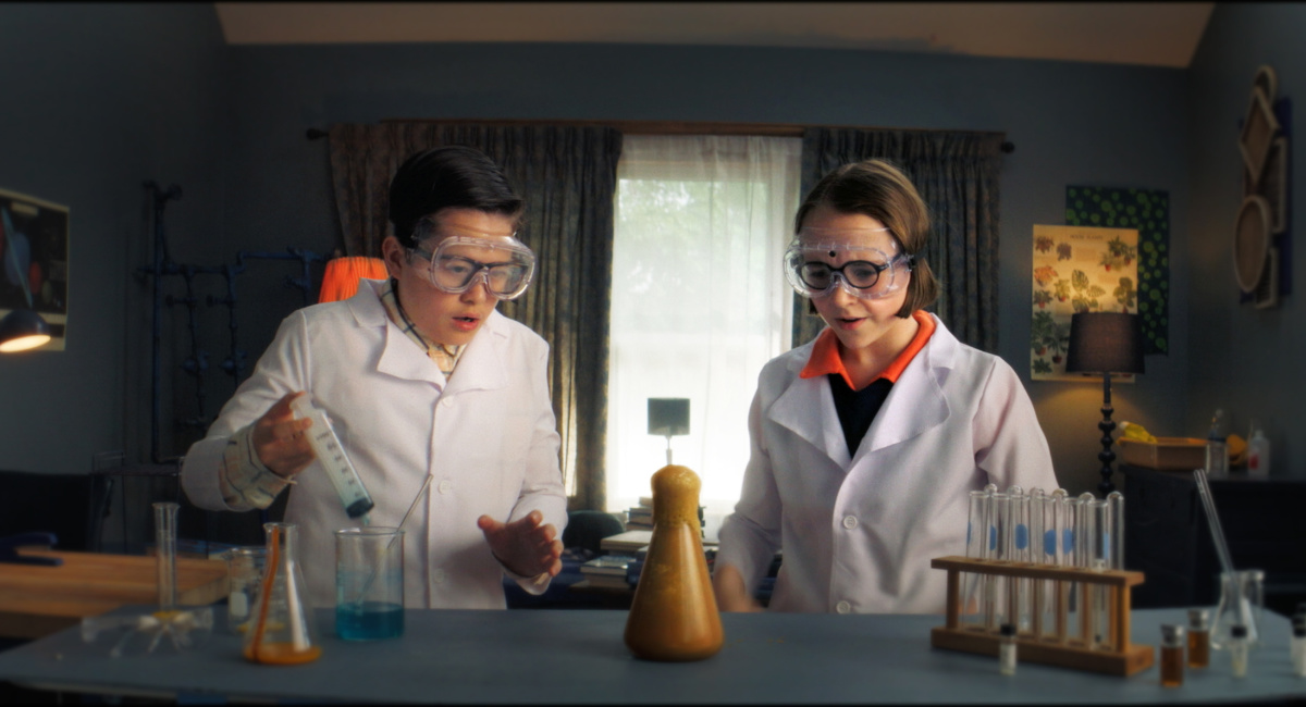 Lincoln Lambert and Sophia Reid-Gantzert in 'Popular Theory.'