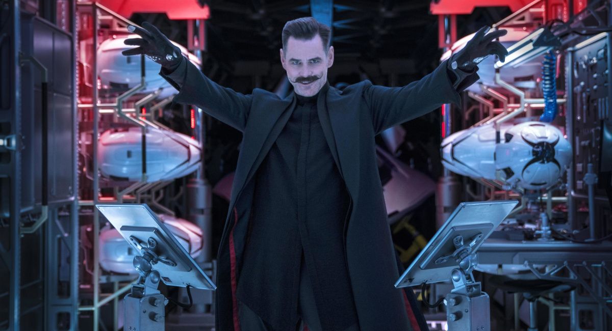 Jim Carrey as Dr. Robotnik in 'Sonic the Hedgehog.'