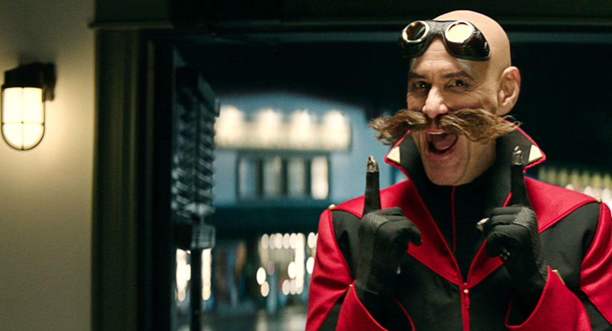 Jim Carrey as Dr. Robotnik in 'Sonic the Hedgehog 2.'