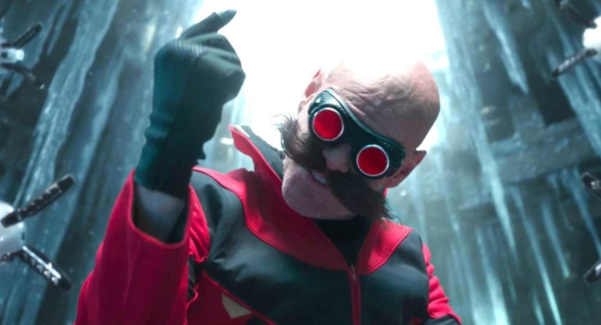 Jim Carrey as Dr. Robotnik in 'Sonic the Hedgehog 2.'