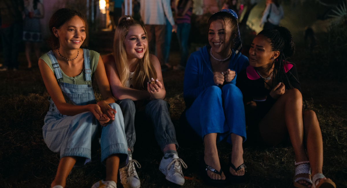 Nico Parker, Ella Anderson, Ariel Martin and Daniella Taylor in 'Suncoast.'