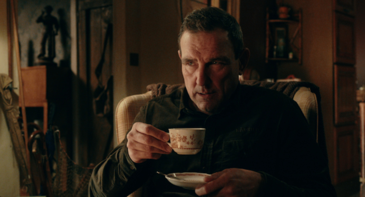 Vinnie Jones as Geoff Seacombe in 'The Gentlemen.'