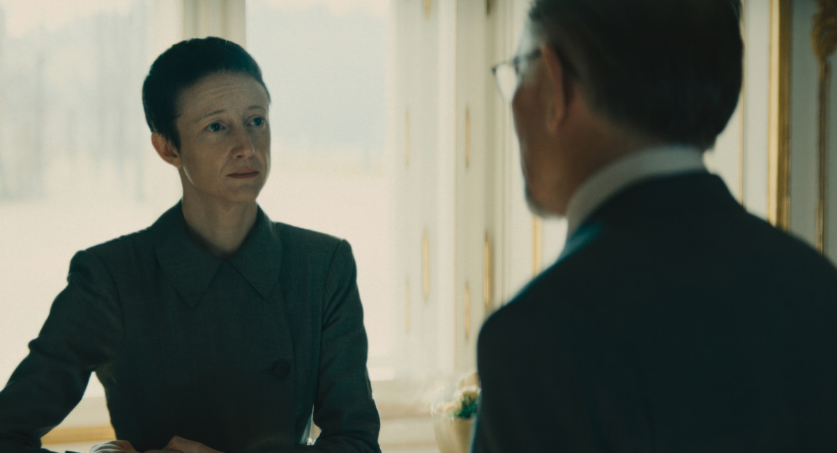 Andrea Riseborough in 'The Regime.'