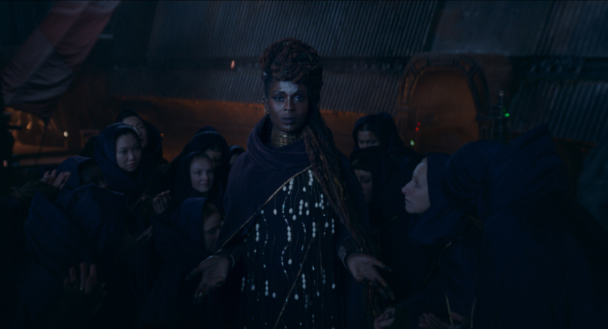 Mother Aniseya (Jodie Turner-Smith) in Lucasfilm's 'The Acolyte,' exclusively on Disney+.