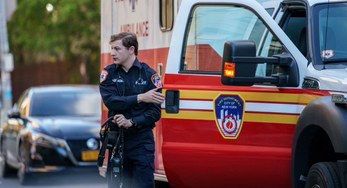 Tye Sheridan in 'Asphalt City.'