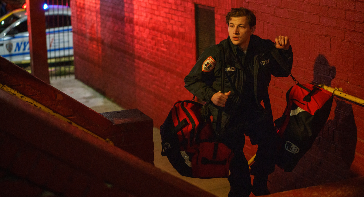 Tye Sheridan in 'Asphalt City.'
