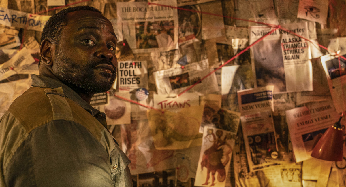 Brian Tyree Henry as Bernie in Warner Bros. Pictures and Legendary Pictures’ action adventure 'Godzilla x Kong: The New Empire,' a Warner Bros. Pictures release.