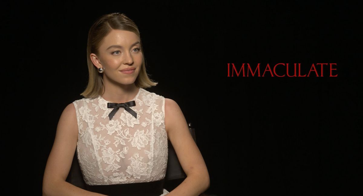Sydney Sweeney talks 'Immaculate.'
