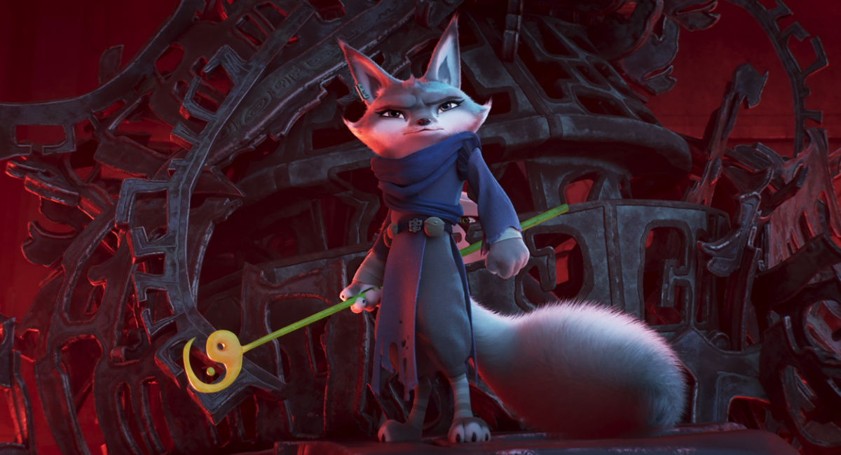 Zhen (Awkwafina) in DreamWorks Animation’s 'Kung Fu Panda 4,' directed by Mike Mitchell.