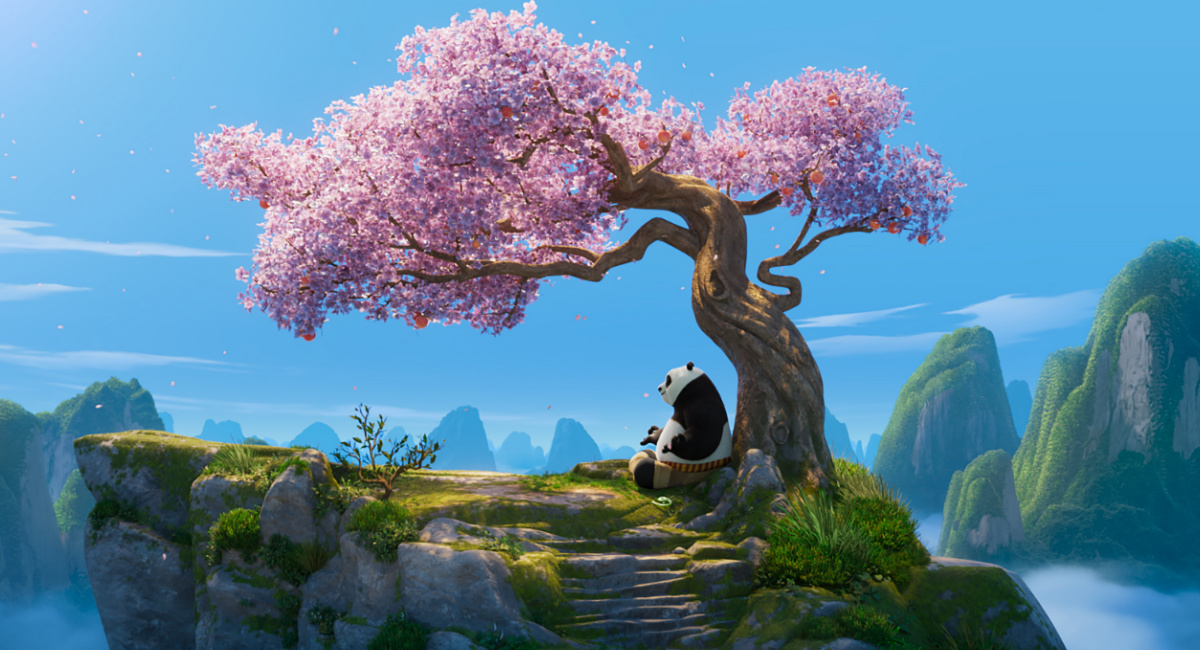 Po (Jack Black) in 'Kung Fu Panda 4' directed by Mike Mitchell.