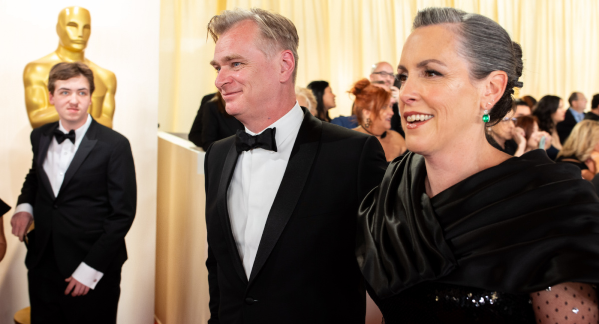 Oscar® nominee Christopher Nolan arrives on the red carpet of the 96th Oscars® at the Dolby® Theatre at Ovation Hollywood on Sunday, March 10, 2024. Credit/Provider: Mark Von Holden / ©A.M.P.A.S. Copyright: ©A.M.P.A.S.