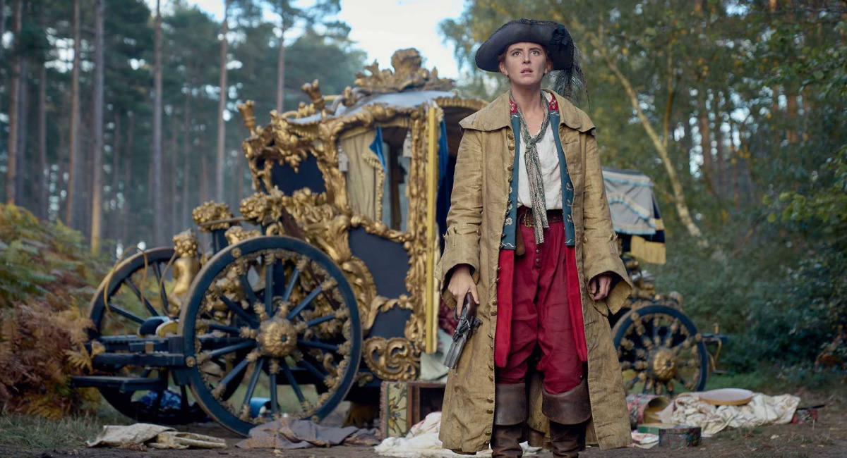 Louisa Harland as Nell Jackson in Disney's 'Renegade Nell,' Season 1, exclusively on Disney+.