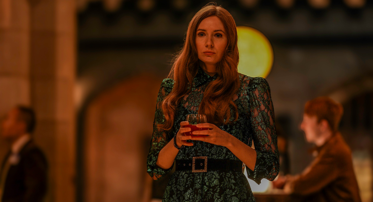 Karen Gillan as “Laura Baines” in the Action/Crime/Thriller film 'Sleeping Dogs,' a The Avenue release.