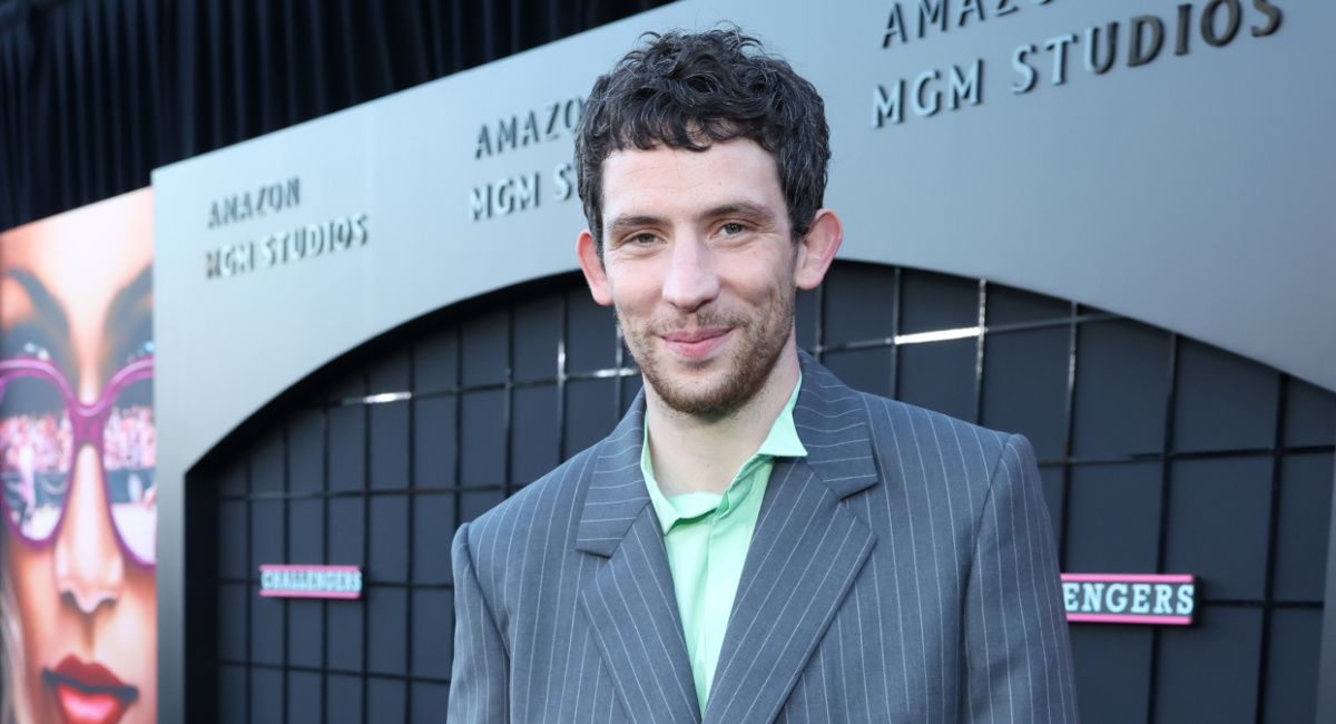 Josh O’Connor attends the Los Angeles Premiere of Amazon MGM Studios’ 'Challengers' at Regency Village Theatre on April 16, 2024 in Los Angeles, California.